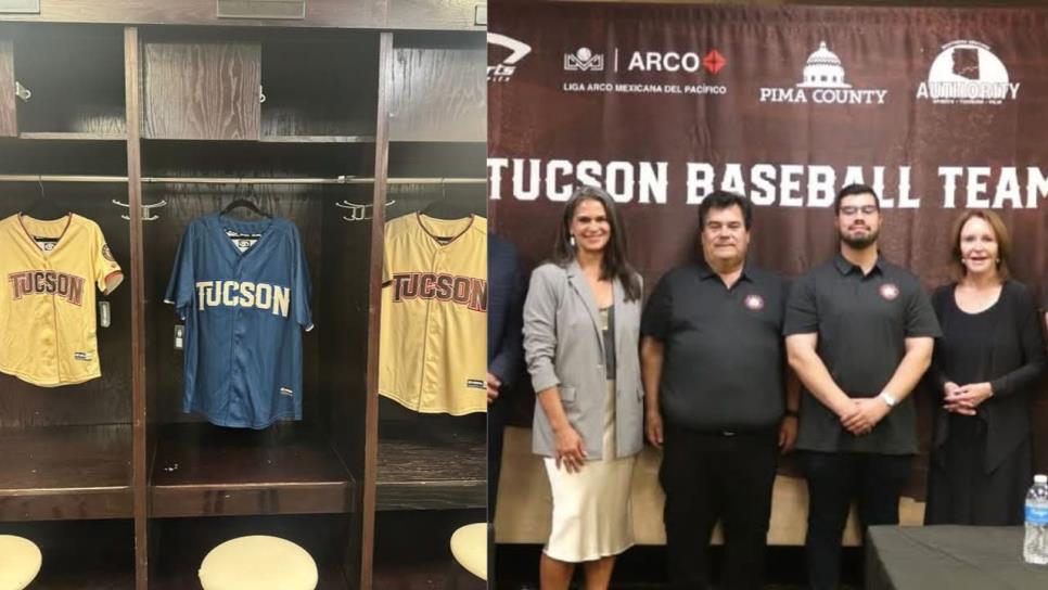 Presentan al Tucson Baseball Team, el nuevo equipo de la Liga Mexicana del Pacífico Presentan al Tucson Baseball Team, el nuevo equipo de la Liga Mexicana del Pacífico