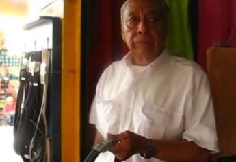 Muere “El Señor de los Cintos”, icónico personaje del centro de Los Mochis