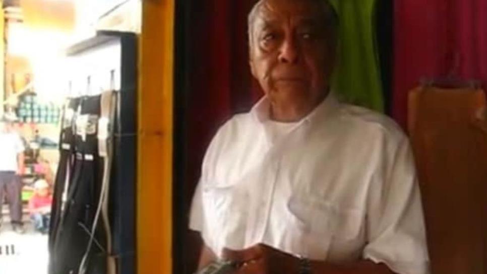 Muere "El Señor de los Cintos", icónico personaje del centro de Los Mochis
