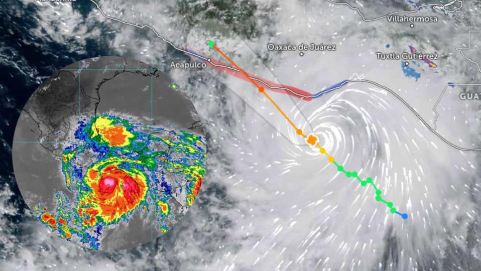 Trayectoria del Huracán "Erick" EN VIVO hoy 18 de junio; hay amenaza en varios estados 