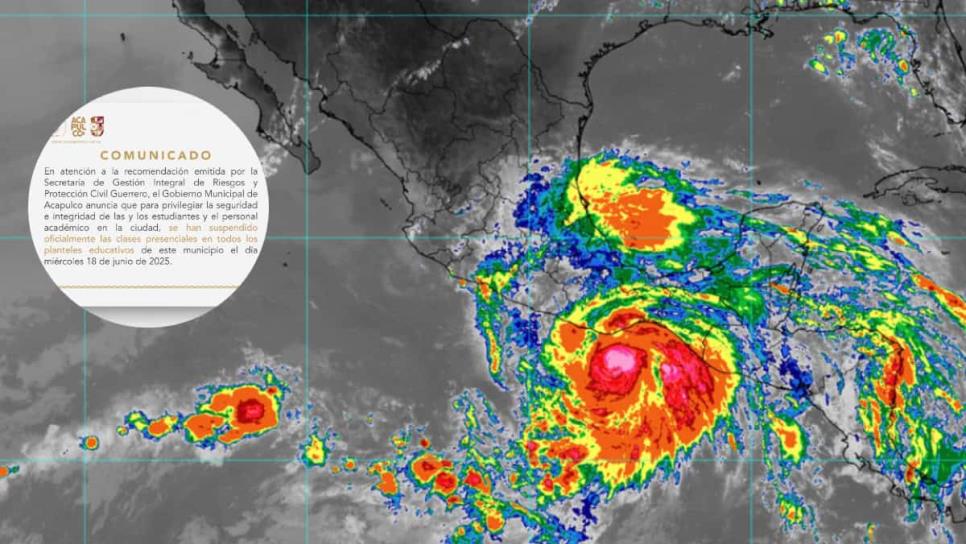 Huracán Erick: SEP confirma suspensión de clases en estos estados hoy y mañana 19 de junio Huracán Erick: SEP confirma suspensión de clases en estos estados hoy y mañana 19 de junio