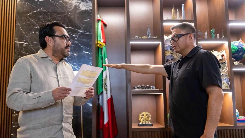 Le damos el beneficio de la duda y le deseamos éxito: Oscar Loza al nuevo Secretario de Seguridad de Culiacán Le damos el beneficio de la duda y le deseamos éxito: Oscar Loza al nuevo Secretario de Seguridad de Culiacán