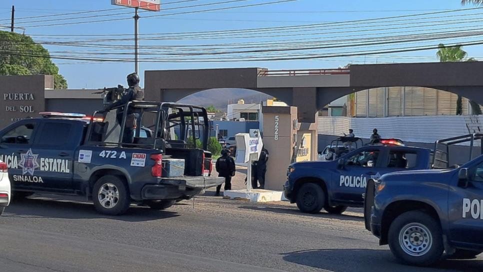 Se registra un fuerte operativo con unidades blindadas en motel de la salida norte de Culiacán Se registra un fuerte operativo con unidades blindadas en motel de la salida norte de Culiacán