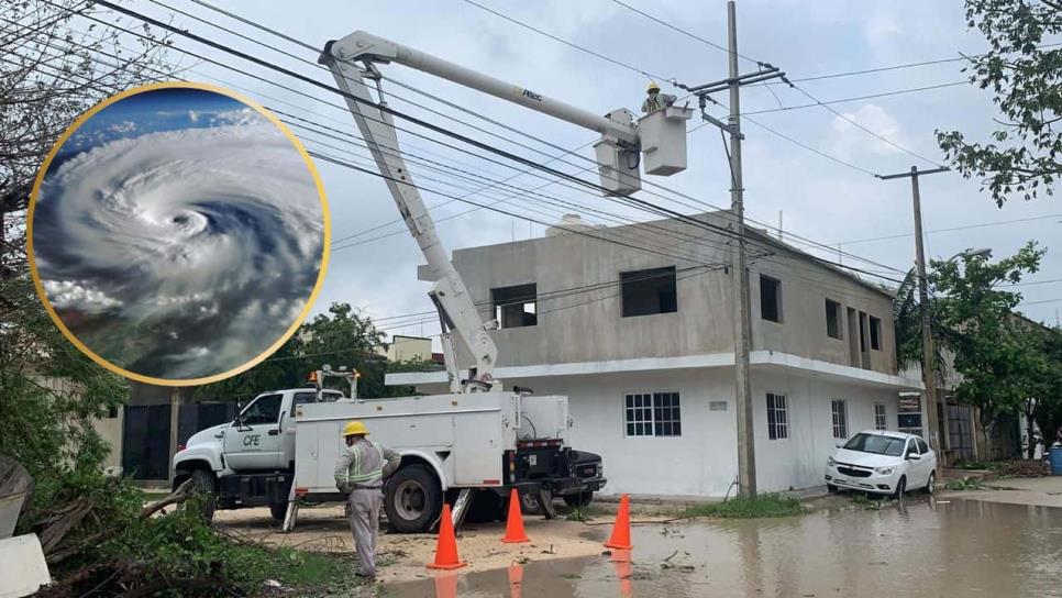 CFE se prepara ante el huracán "Erick", ¿Habrá apagones? CFE se prepara ante el huracán "Erick", ¿Habrá apagones?