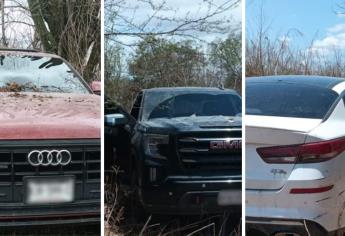 En San Ignacio, fueron incautados 4 vehículos, 2 de ellos tenían reporte de robo