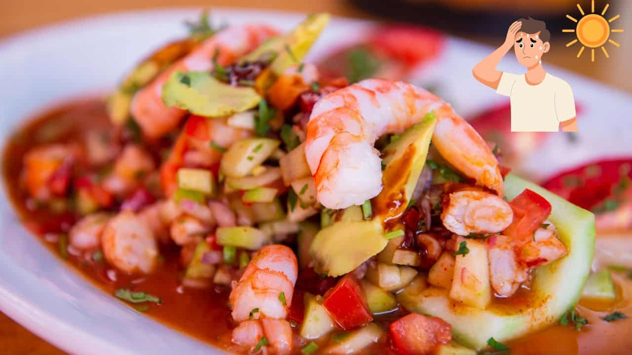 No es recomendable comer mariscos en tiempo de calor porque se descomponen rápidamente. FOTO: Luz Noticias.