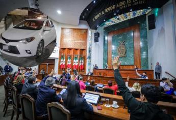 Congreso de Sinaloa aprueba por una unanimidad que la fiscalía investigue el robo de vehículo sin denuncia