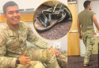 “Un soldado en huaraches”: se viraliza elemento de la Army de EU originario de Guamúchil, Sinaloa