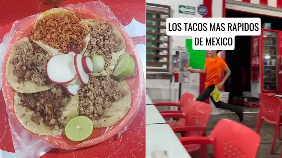 Esta taquería tapatía llamada “El Pelón” se volvió viral en las redes sociales. FOTO: Luz Noticias.