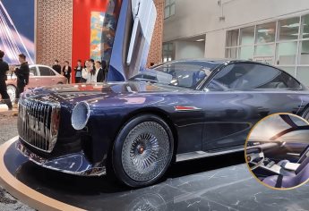 Este lujoso auto chino cuesta 28 millones de pesos y compite directo con un Rolls-Royce