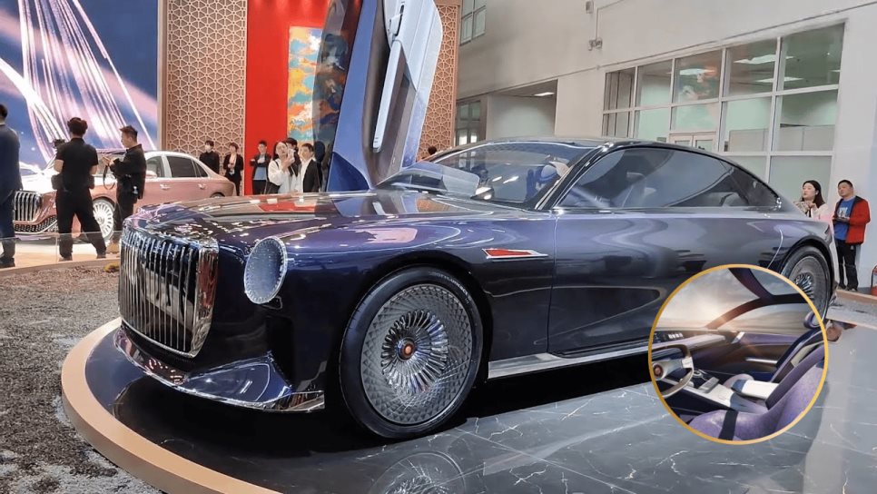 Este lujoso auto chino cuesta 28 millones de pesos y compite directo con un Rolls-Royce Este lujoso auto chino cuesta 28 millones de pesos y compite directo con un Rolls-Royce