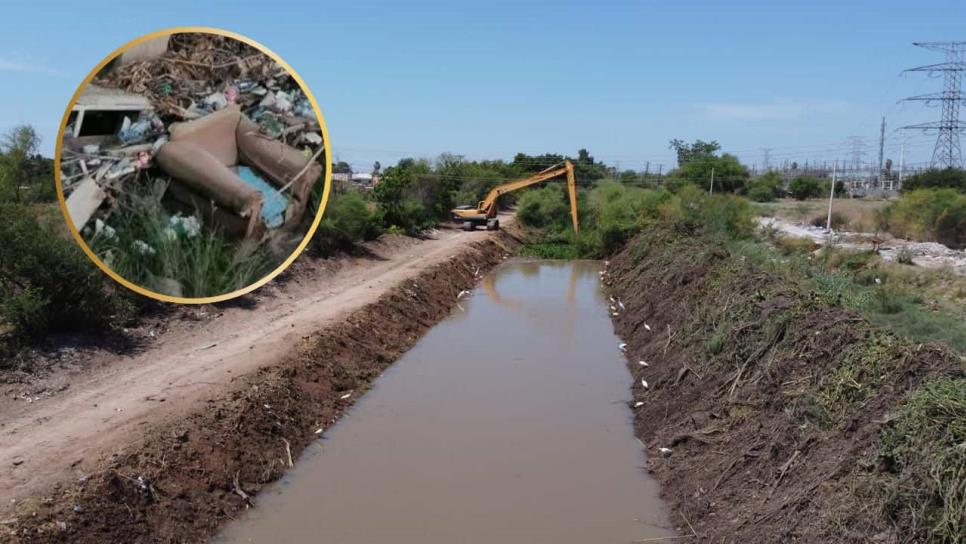 ¡El colmo! Ciudadanos de Los Mochis convierten dren Mochicahui en tiradero de llantas, electrodomésticos y escombro ¡El colmo! Ciudadanos de Los Mochis convierten dren Mochicahui en tiradero de llantas, electrodomésticos y escombro