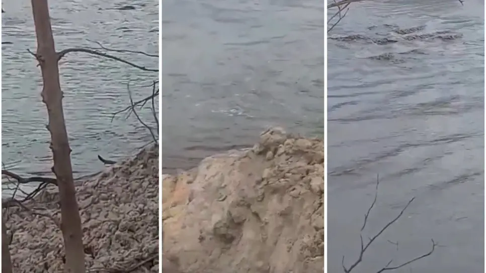 El río Fuerte recupera su caudal tras recientes lluvias en la sierra norte de Sinaloa | VIDEO