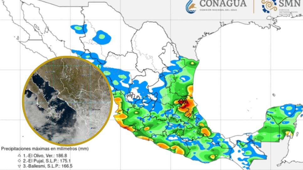 Se pronostican fuertes lluvias para Sinaloa este viernes 20 de junio