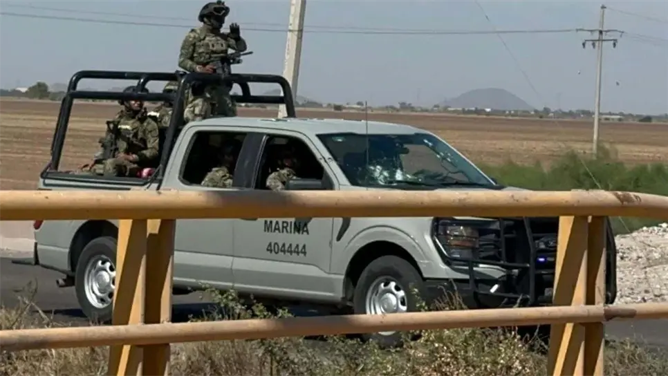 El hecho fue videograbado por el chofer de un tractocamión. FOTO: Luz Noticias.