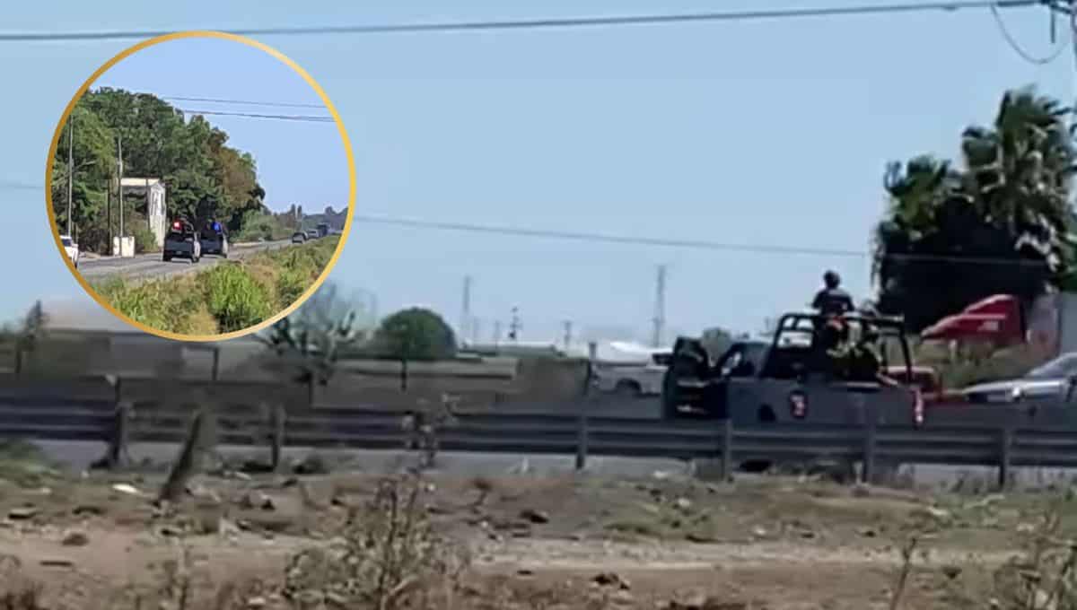 Los marinos atravesaron la camioneta en la México 15. FOTOS: Luz Noticias