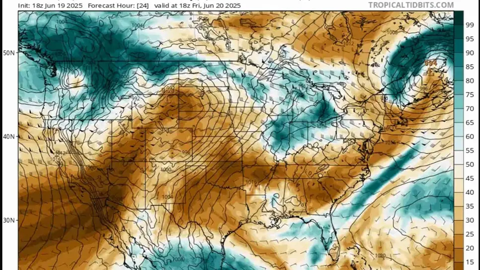 A partir de este viernes 20 de junio se verán los efectos del Monzón Mexicano. (FOTO: Cortesía).