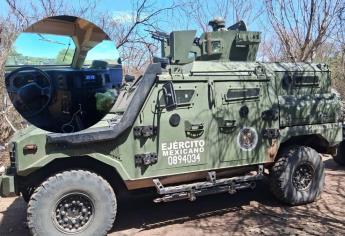¿Qué armas porta el Ocelotl? El vehículo blindado del Ejército que circula en Sinaloa