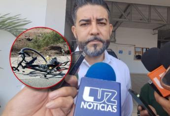 Presunto culpable de atropellar a ciclista en Los Mochis estará en libertad hasta concluir investigación: Vicefiscalía