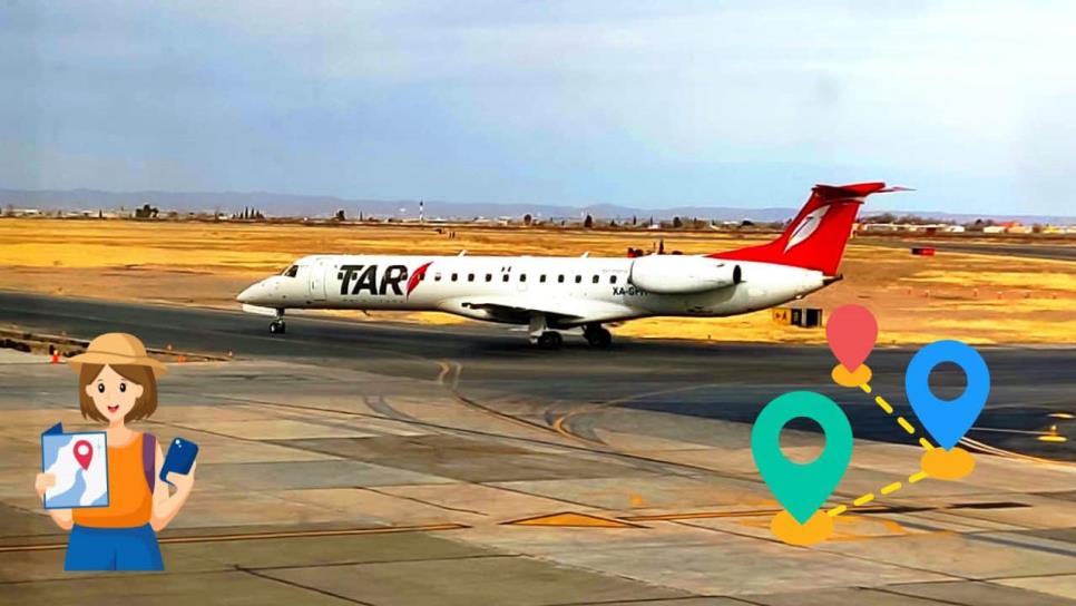 TAR México lanza nuevos vuelos desde La Paz a Los Mochis y Aguascalientes: ¿Cuándo y qué horarios? TAR México lanza nuevos vuelos desde La Paz a Los Mochis y Aguascalientes: ¿Cuándo y qué horarios?