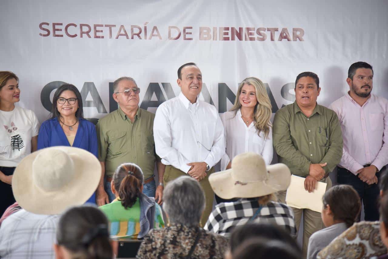 El Alcalde de Ahome encabezó la Caravana del Bienestar.