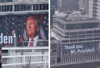 Aparecen carteles en Israel en agradecimiento a Trump tras bombardeos a instalaciones nucleares