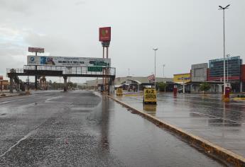 ¡Llegó el agua! Culiacán registra su primera lluvia del año