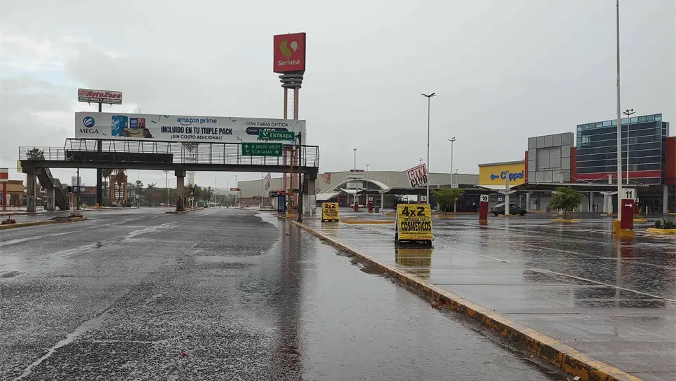 Desde temprana hora comenzaron las precipitaciones en la capital del estado. (FOTO: Luz Noticias).