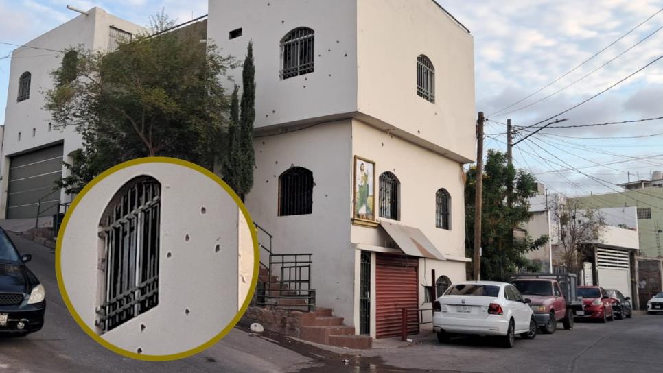 Atacan a balazos un domicilio en la colonia 5 de Mayo de Culiacán Atacan a balazos un domicilio en la colonia 5 de Mayo de Culiacán