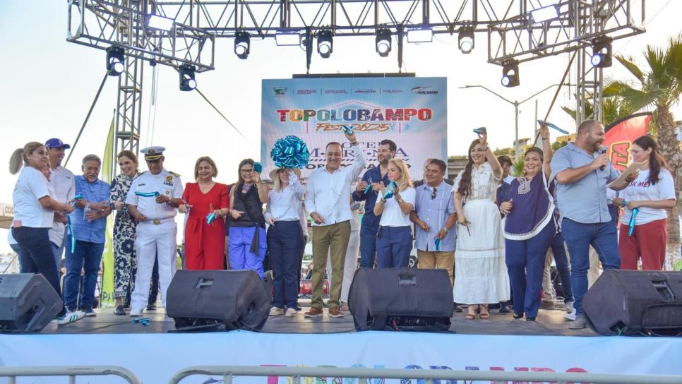 Inicia el Topolobampo Fest 2025 con música, gastronomía y miles de visitantes