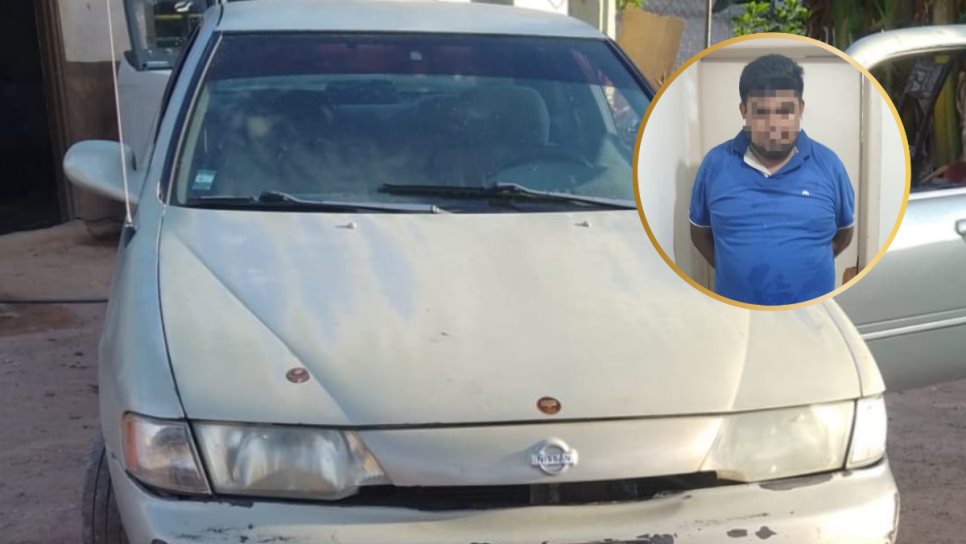 Grupo Interinstitucional recupera vehículo con reporte de robo en Culiacán; hay un detenido Grupo Interinstitucional recupera vehículo con reporte de robo en Culiacán; hay un detenido