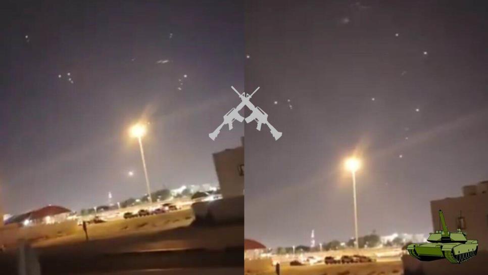 Reportan que Irán lanzó misiles contra base militar de Estados Unidos en Qatar | VIDEOS