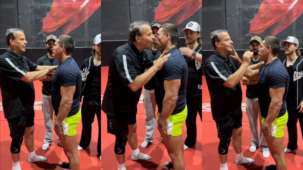 Konan Big y Alfredo Adame se dan tremendo beso en la boca en el programa de Poncho de Nigris | VIDEO Konan Big y Alfredo Adame se dan tremendo beso en la boca en el programa de Poncho de Nigris | VIDEO