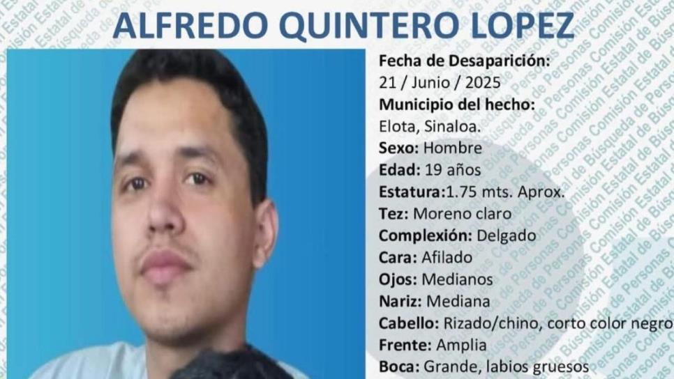 Familiares de dos jóvenes desaparecidos en Elota, solicitan ayuda para localizarlos