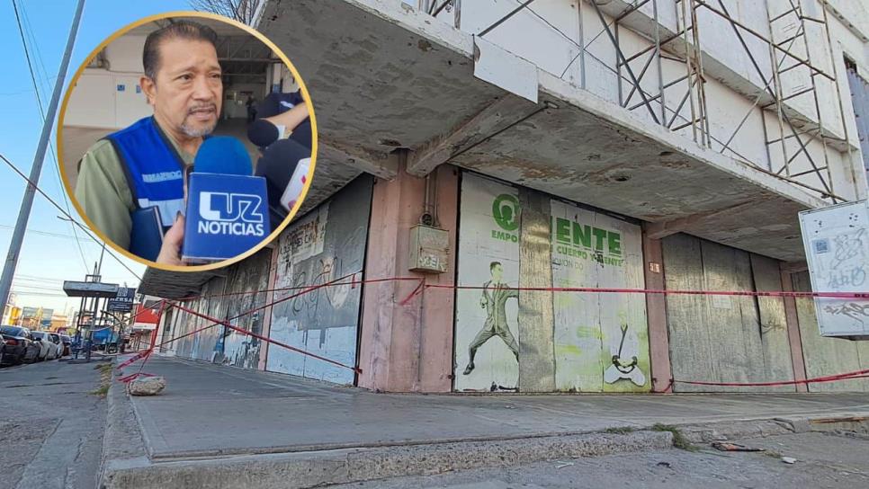 "Hay más de 200 edificios antiguos que representan riesgo en Los Mochis": PC Ahome "Hay más de 200 edificios antiguos que representan riesgo en Los Mochis": PC Ahome