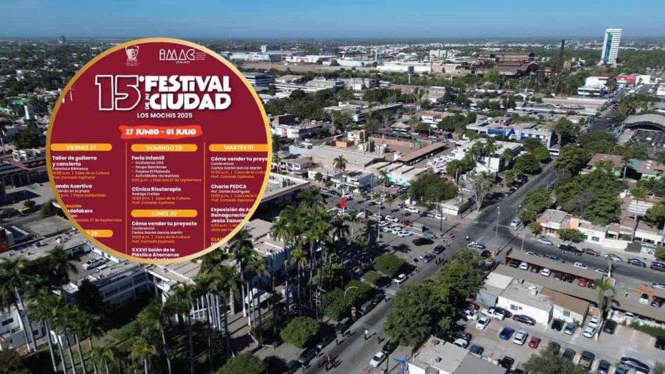 ¡Feliz cumpleaños Los Mochis!: Llega el Festival de Mi Ciudad 2025 para celebrar el 122 aniversario ¡Feliz cumpleaños Los Mochis!: Llega el Festival de Mi Ciudad 2025 para celebrar el 122 aniversario