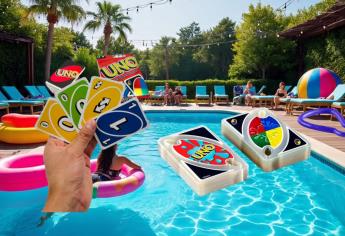 ¿UNO acuático? Este es el precio del nuevo juego de mesa que puedes usarlo en la alberca