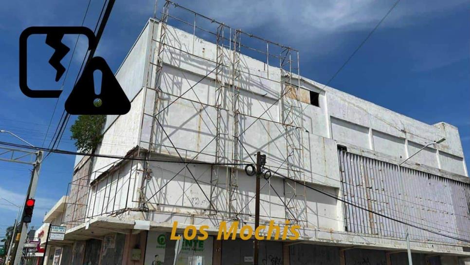 La Violeta de Los Mochis, entre los edificios más viejos de la ciudad y a punto de colapsar La Violeta de Los Mochis, entre los edificios más viejos de la ciudad y a punto de colapsar