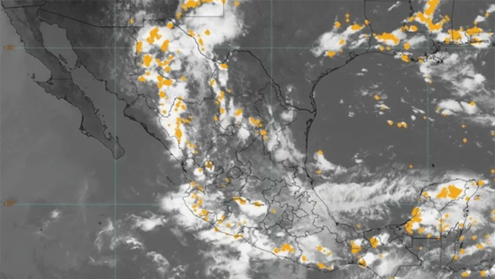 Se esperan descargas eléctricas en la mayor parte de México. FOTO: Conagua.