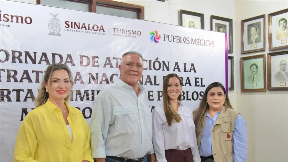 El equipo de la Secretaría de Turismo permanecerá unos días en El Fuerte. FOTO: (Cortesía).