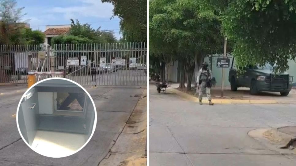 Militares mantienen sitiada residencial en Culiacán tras localización de túnel y 200 armas en domicilio Militares mantienen sitiada residencial en Culiacán tras localización de túnel y 200 armas en domicilio