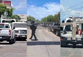 Aseguran vehículos blindados en el residencial Santa Margarita de Culiacán