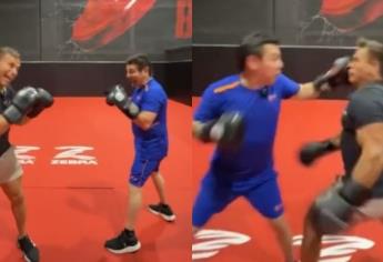 El Travieso Arce y Konan se avientan un round, ¿Quién ganó? | VIDEO