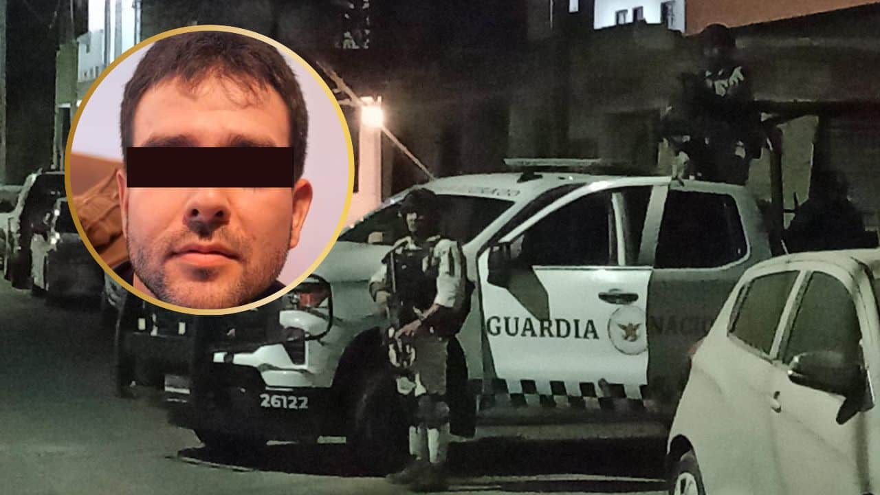 El detenido fue puesto a disposición del Ministerio Público Federal. FOTO: Luz Noticias.