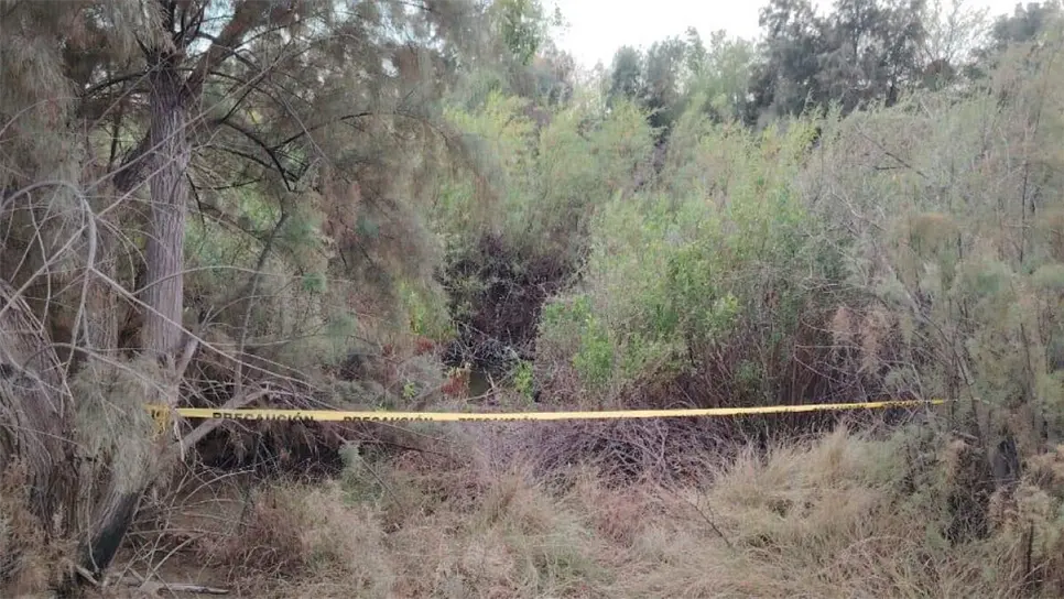 El cuerpo estaba en un predio enmontado. (FOTO: Cortesía).