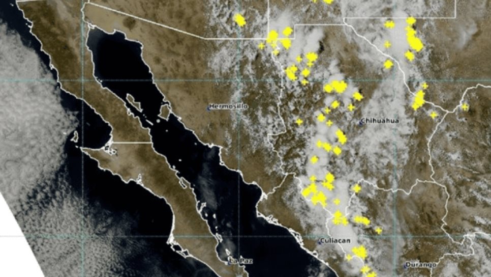 Se esperan lluvias muy fuertes en Sinaloa, Sonora y Durango Se esperan lluvias muy fuertes en Sinaloa, Sonora y Durango