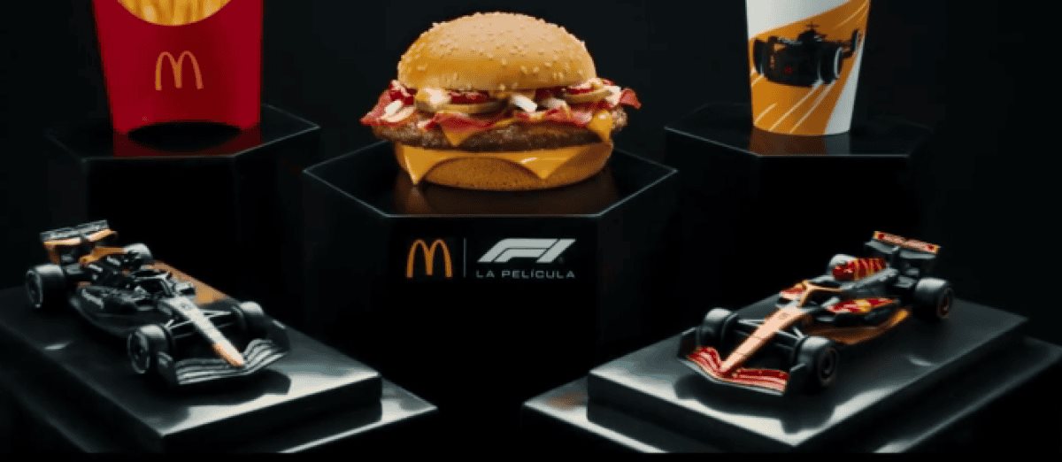 Llega la Fórmula 1 a McDonalds con esta emocionante colaboración Llega la Fórmula 1 a McDonalds con esta emocionante colaboración