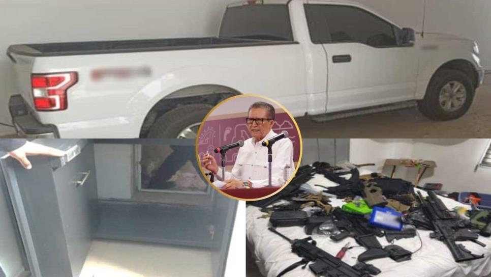 Aseguramiento de túnel y 200 armas es el más grande durante la guerra en Sinaloa Aseguramiento de túnel y 200 armas es el más grande durante la guerra en Sinaloa
