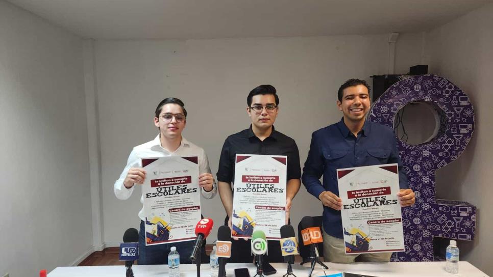 Invitan a donar útiles escolares y mochilas para apoyar a estudiantes de escasos recursos en Ahome Invitan a donar útiles escolares y mochilas para apoyar a estudiantes de escasos recursos en Ahome
