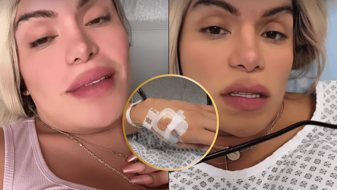 FOTO: Wendy Guevara es hospitalizada de emergencia.